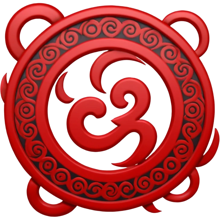 Gaara's sign in Naruto that means love emoji