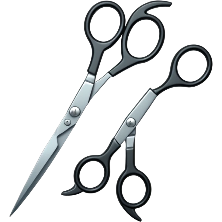  hairdressing scissors emoji
