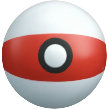 A poke ball  emoji