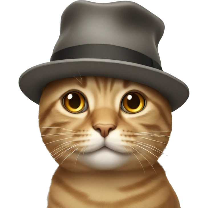 cat wearing hat emoji