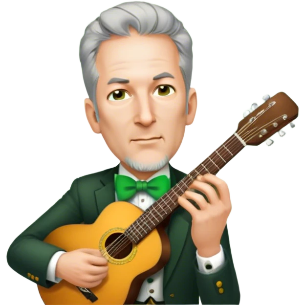 Leprechaun Guitarist emoji