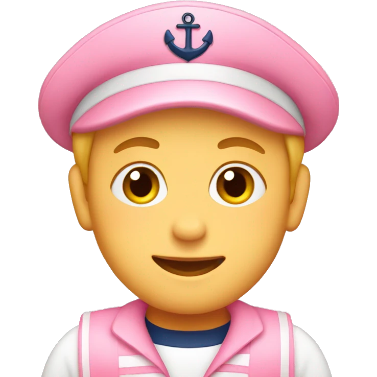 Sailor in pink  emoji