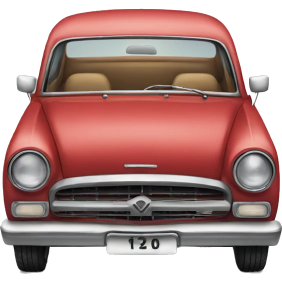 Old school car emoji emoji