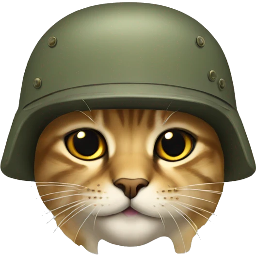 military cat marines emoji