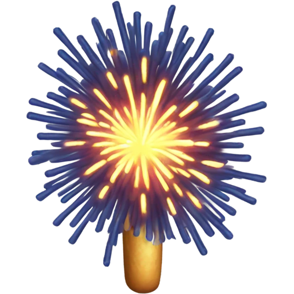 Firework 2025 emoji