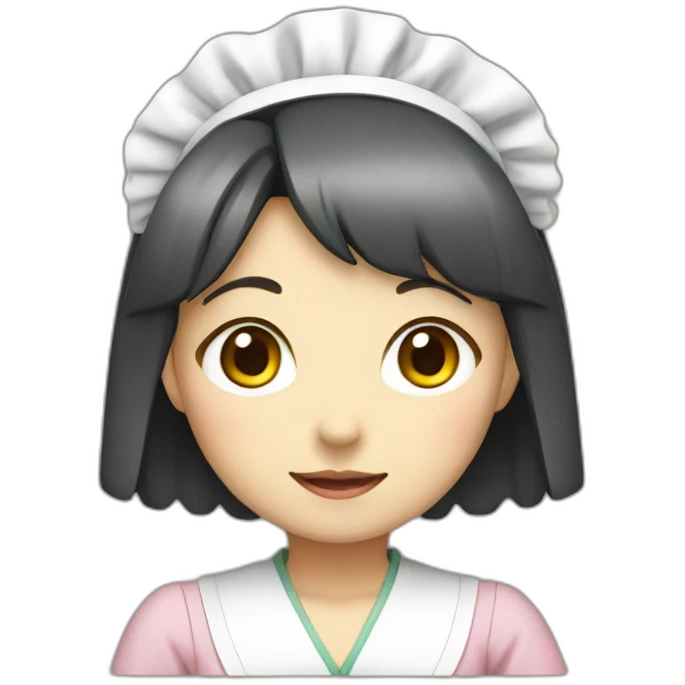 japanese maid emoji