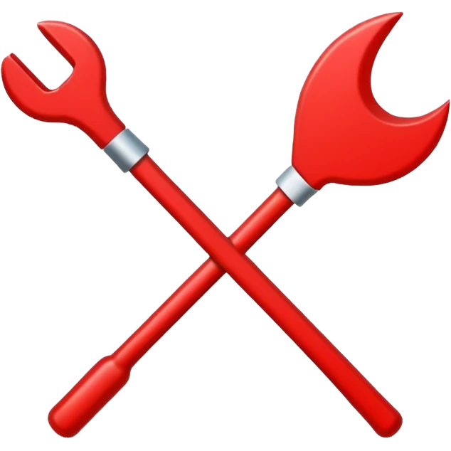 flecha sólida vermelha para marcar início de frase emoji