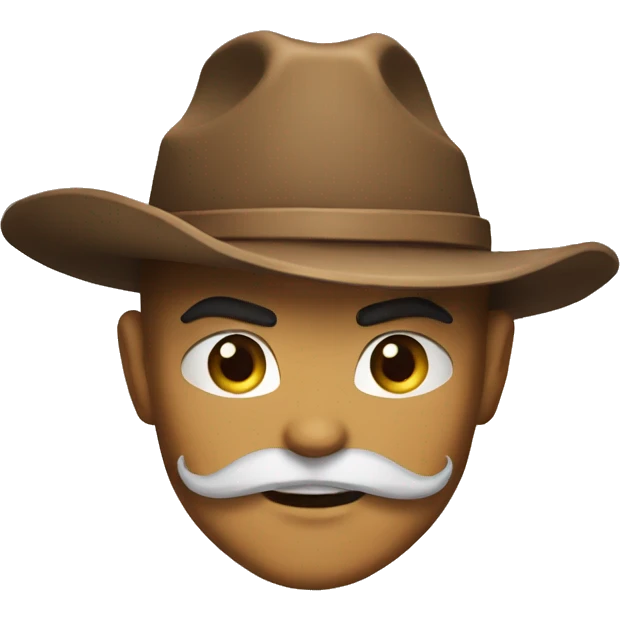 Power activated avatar the airbender with a cowboy moustache emoji