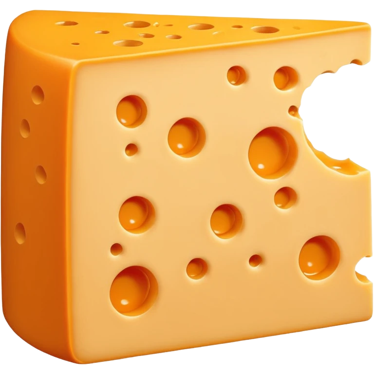 1 slice of cheddar cheese emoji