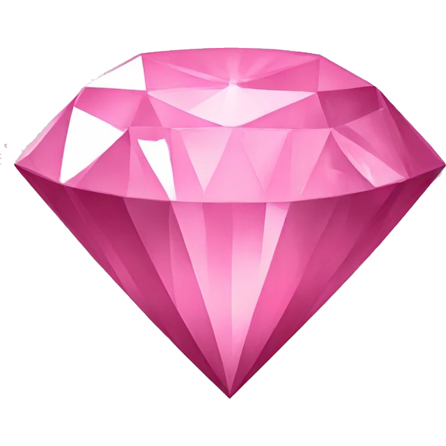 Pink Diamond emoji