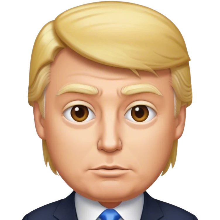 A Donald trump emoji emoji