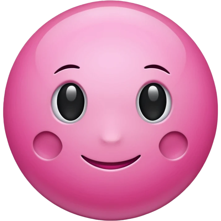 Pink emoji