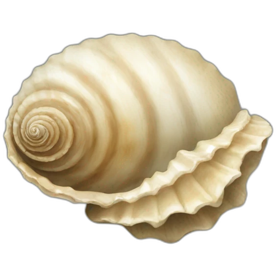 fossil shell emoji