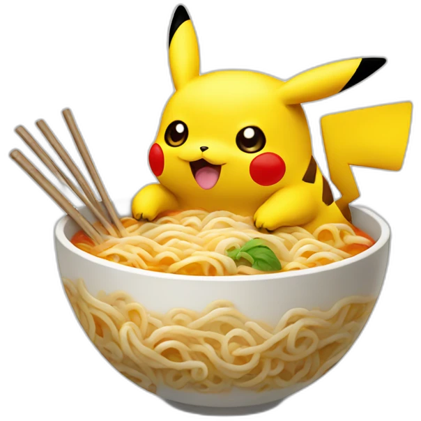 pikachu-eating-ramen emoji