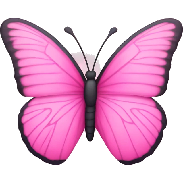 Pink Butterfly  emoji