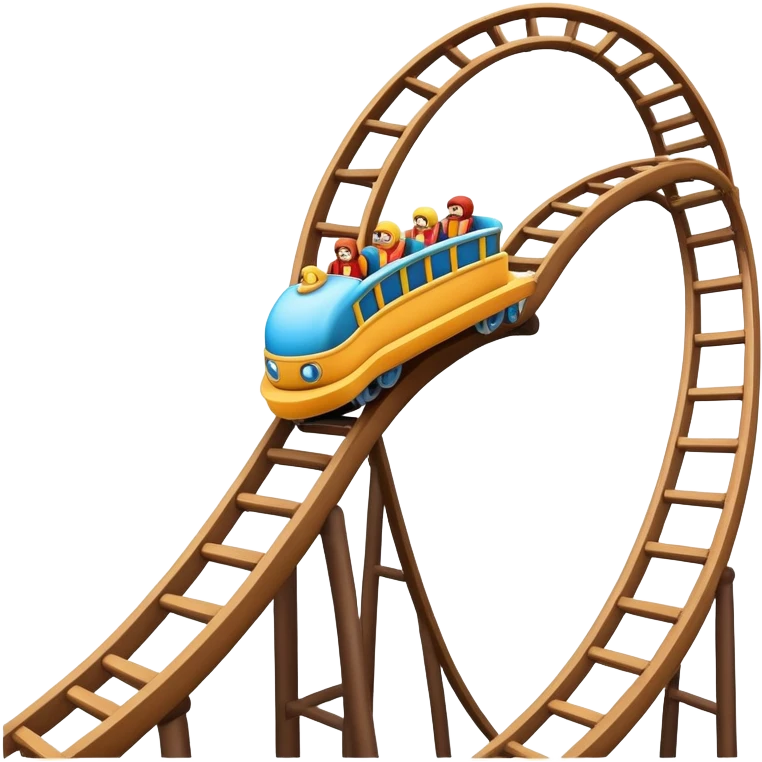 Roller coaster  emoji