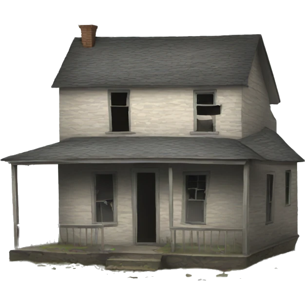 Abandoned house emoji