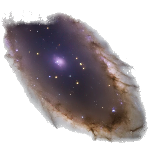 Milky Way with dark horse nebula emoji