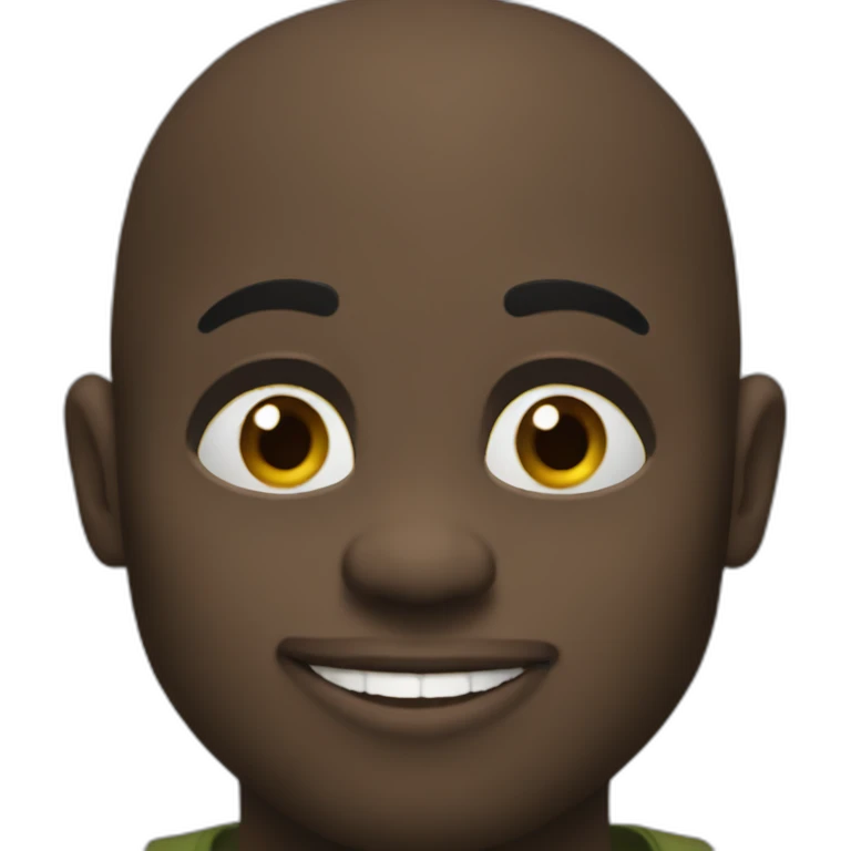 black-shrek emoji