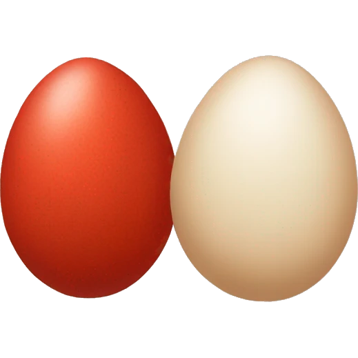 red egg plain emoji