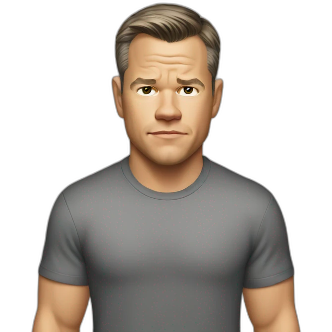 matt damon emoji