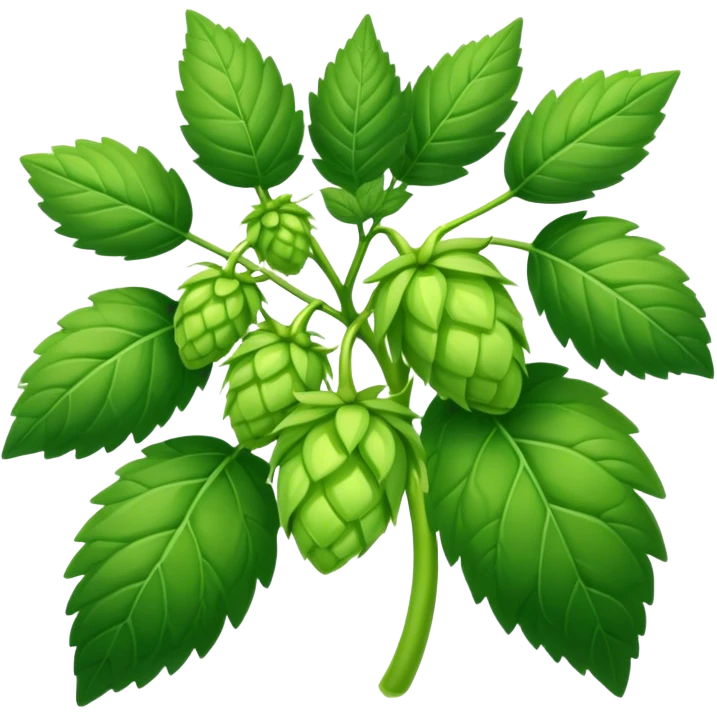 Hop herb  emoji