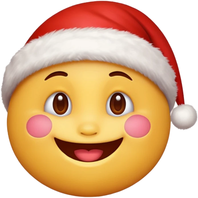 Cute christmas emoji emoji