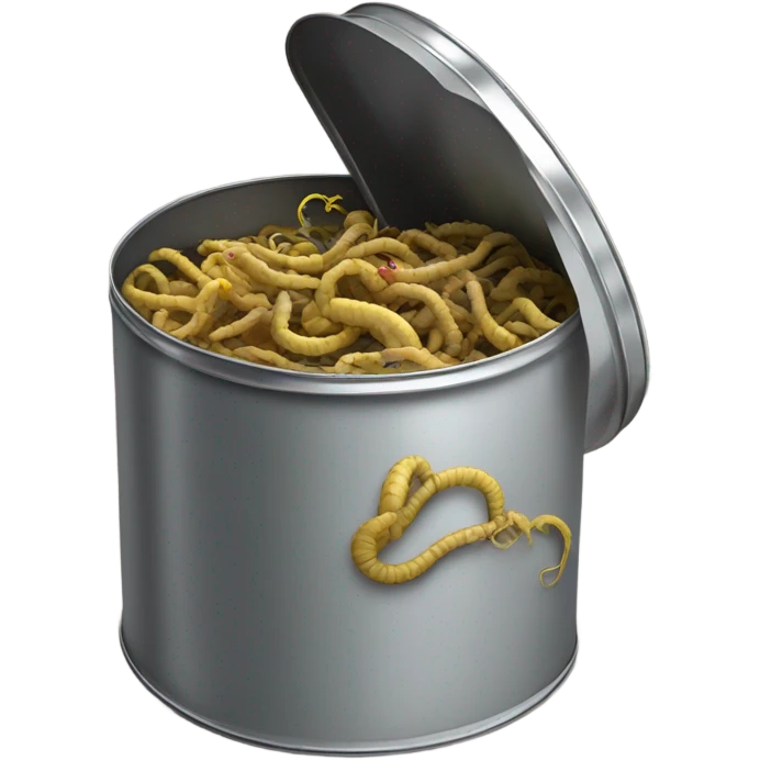 Can of worms emoji