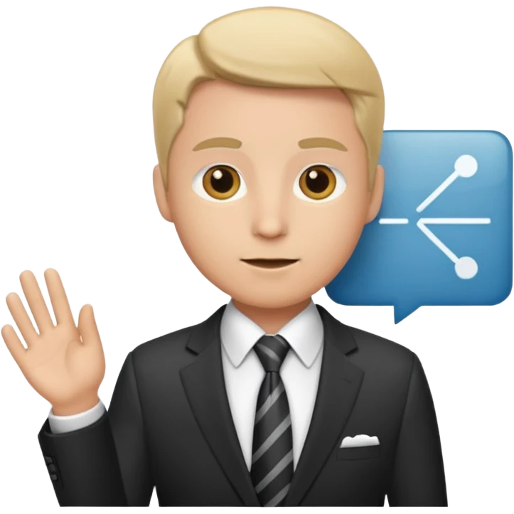 accion de una empresa emoji