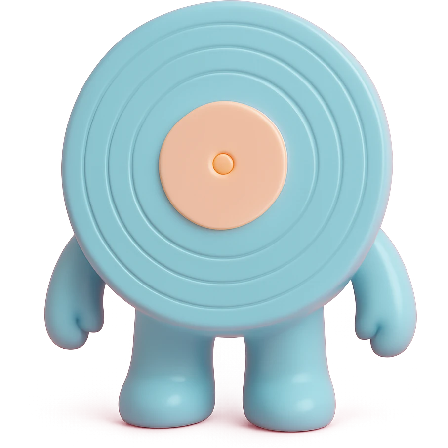 vinyl record emoji