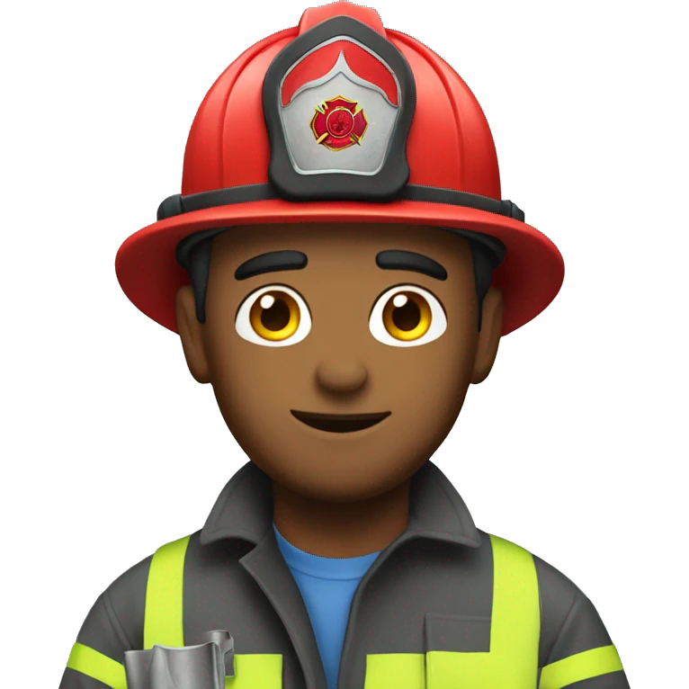 A firefighter who is also a plumber emoji