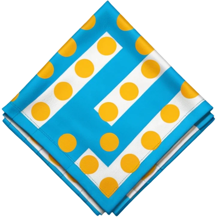 patterned napkin emoji