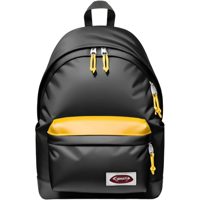 Sac à dos eastpak noir classique  emoji