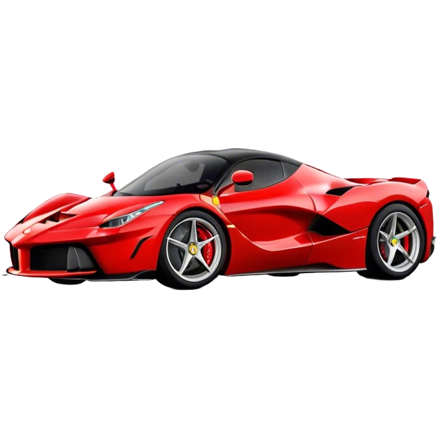 Ferrari LaFerrari - Ferrari (Model Year: 2022) (Iconic colour: Red) emoji