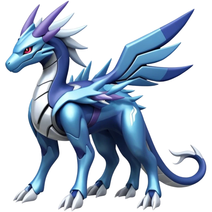 Kyurem-dialga-suicune-hybrid, full body emoji