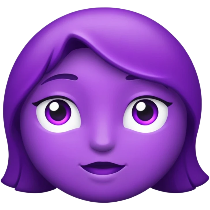Purple emoji