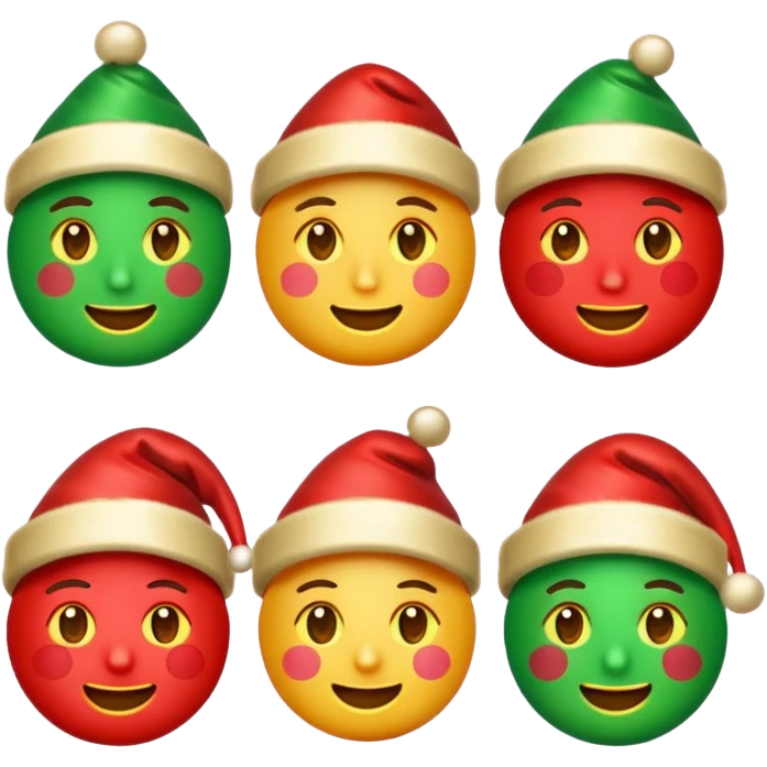 festive holiday incoming emoji, clear and suitable for Slack status emoji