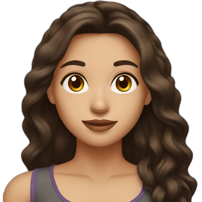 Brunette emoji