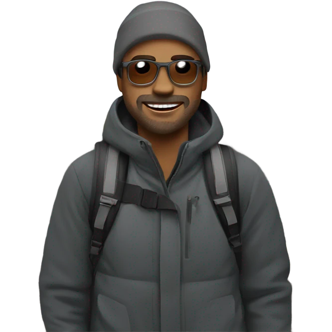 Tourist at Iceland emoji