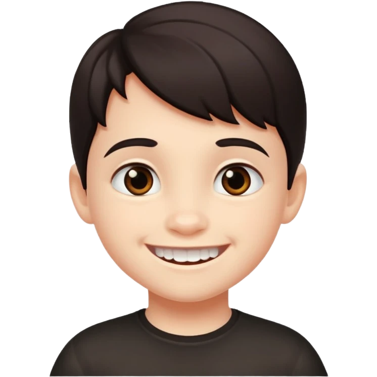 Toothless kid emoji