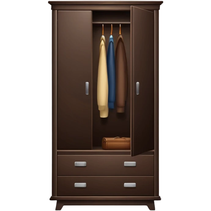 wardrobe modern closed emoji