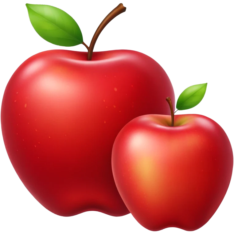 red apple emoji