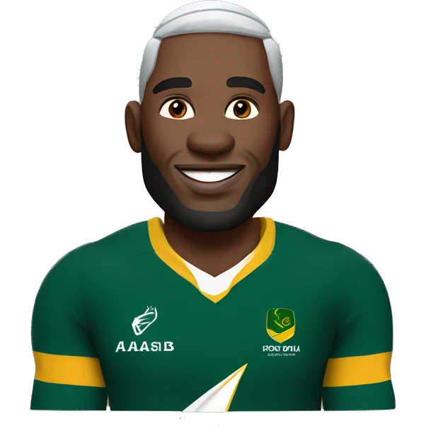 Siya kolisi springboks player  emoji