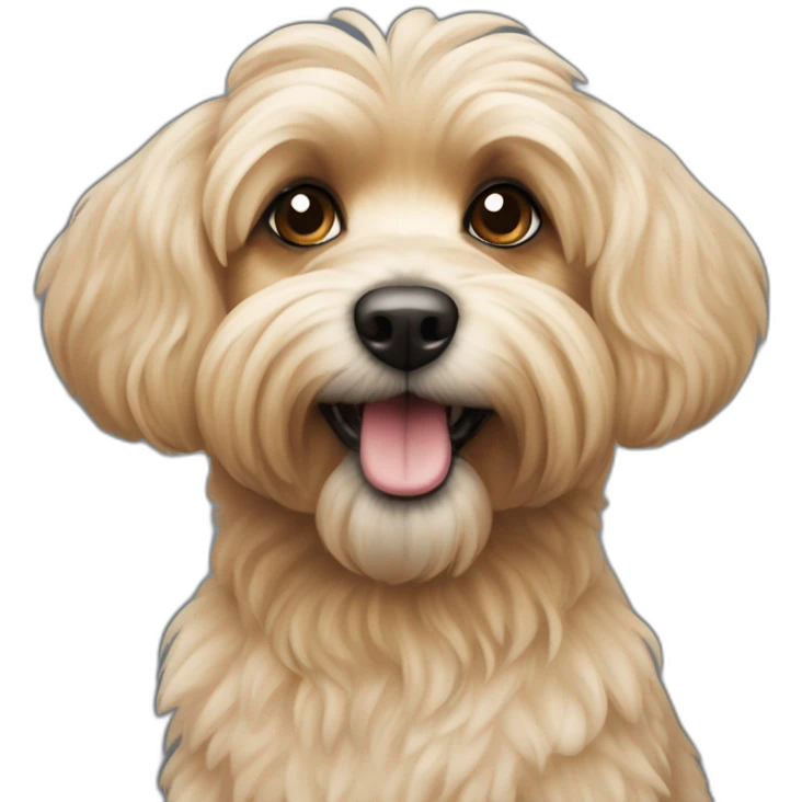 Caniche croisé yorshire emoji