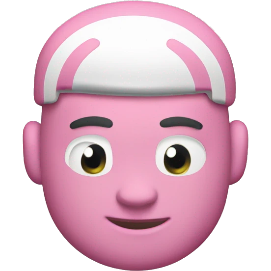 Pink air pods pro max  emoji
