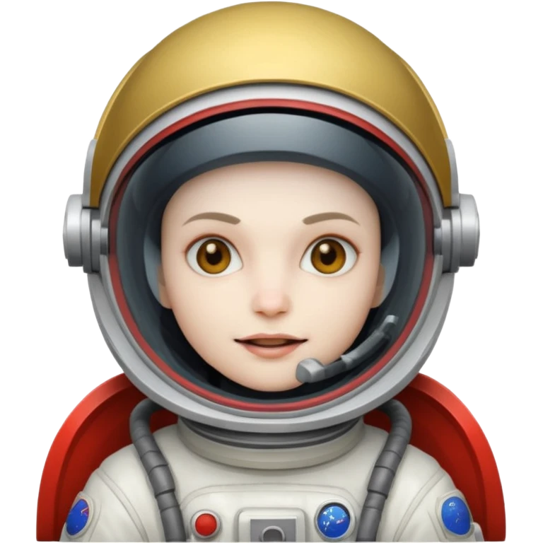 astronaut vampire wearing helmet emoji