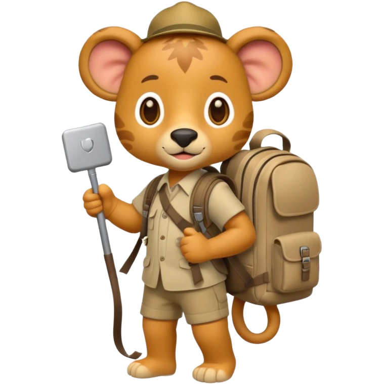  Safari Animal with Backpack  emoji