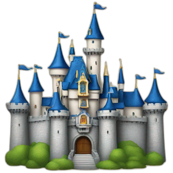 Disney castle  emoji