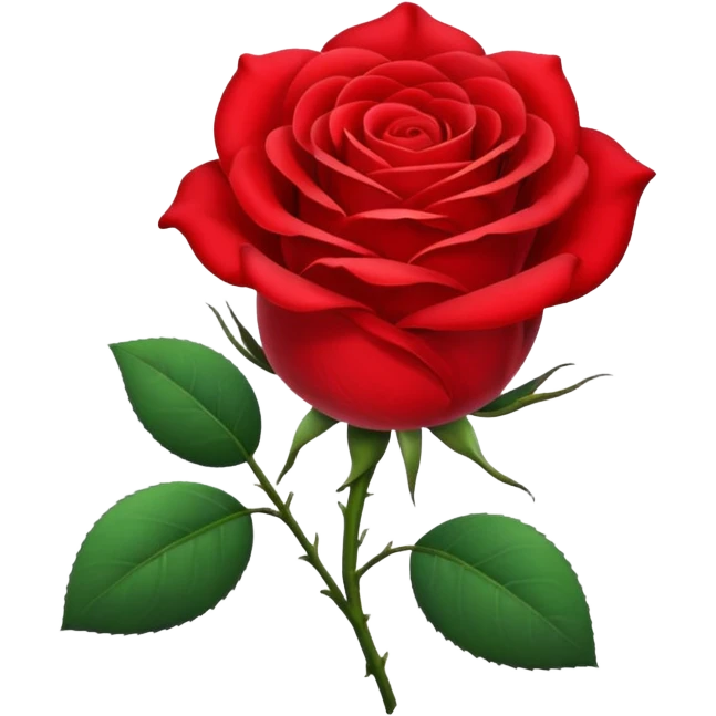 Flower rose emoji