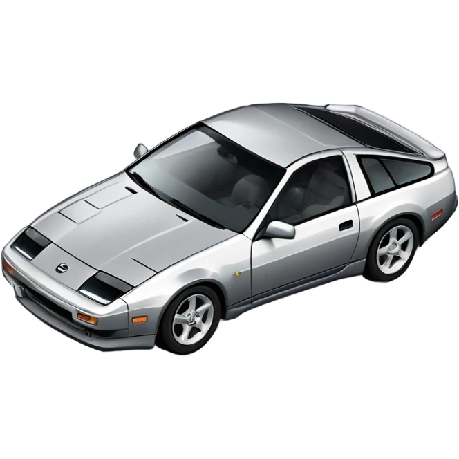 Nissan 300zx with T-tops from 1985 grey emoji